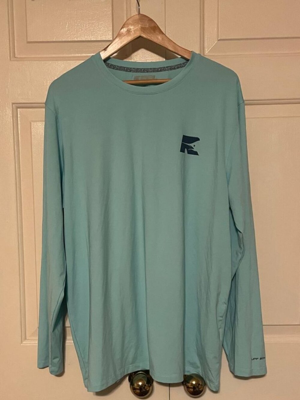 REEL screamers Men's XL Coastal Athleisure Long Sleeve UPF 50+ Performance Shirt